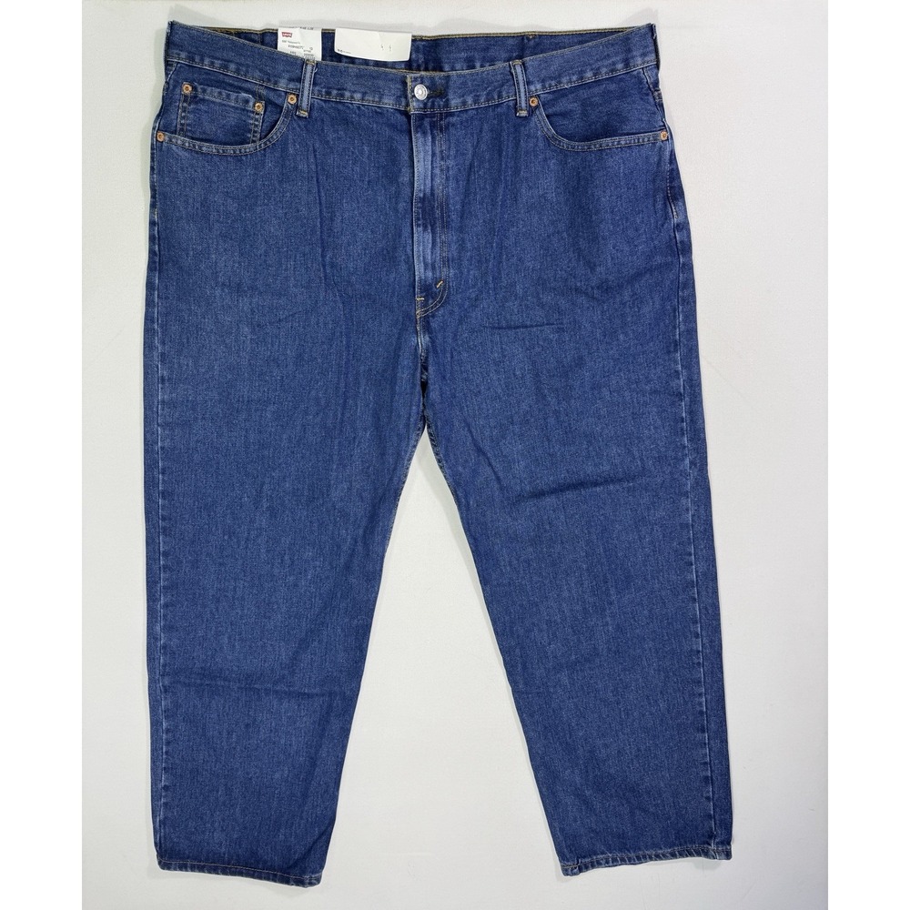 Levi's 550 Jeans Mens 46x30 (46x29) Relaxed Fit Straight NWT Work Construction
